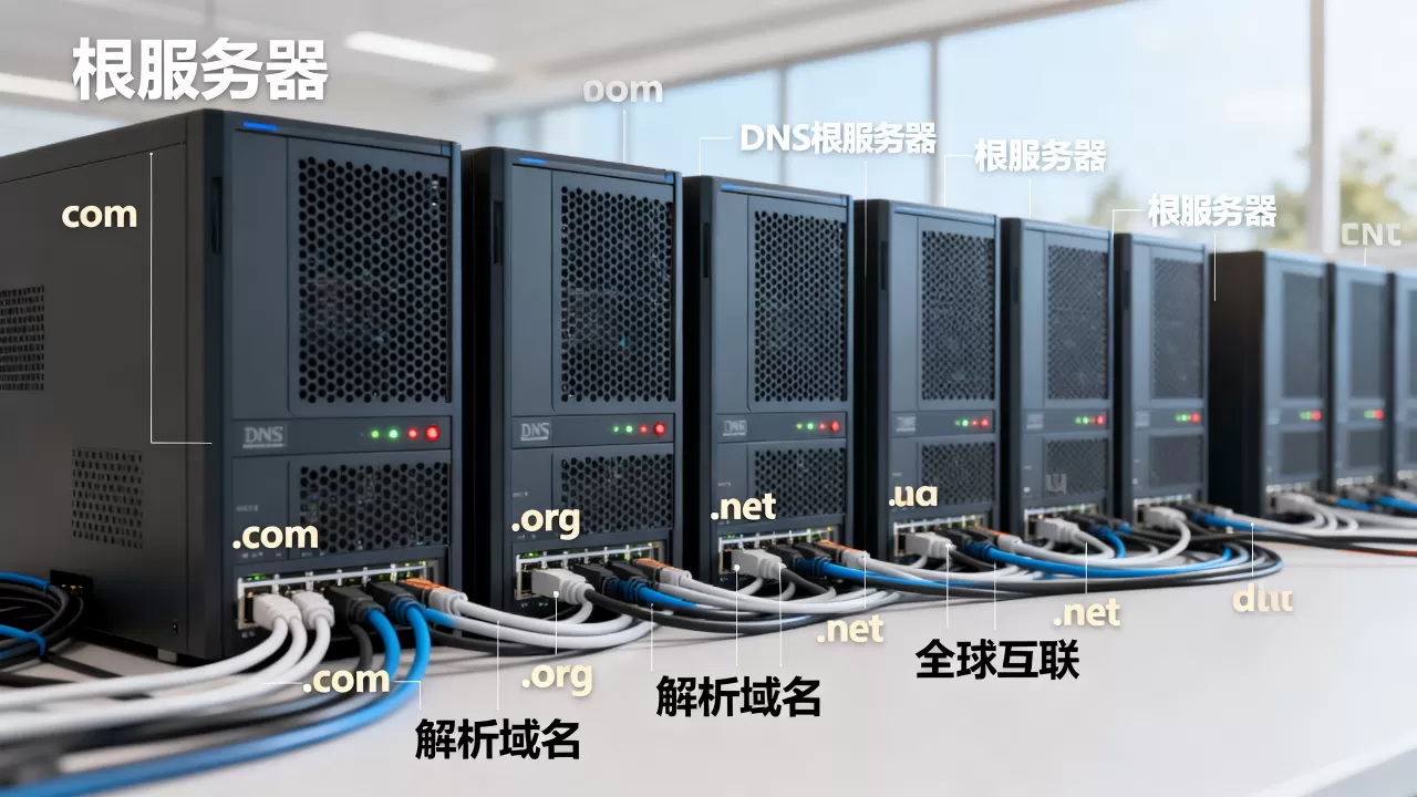 dns根服务器能存在哪些域名，有什么用？