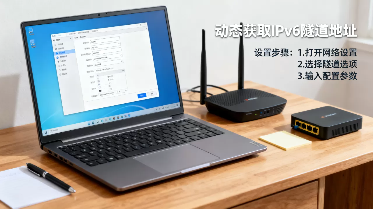 如何动态获取IPv6隧道地址，怎么设置？