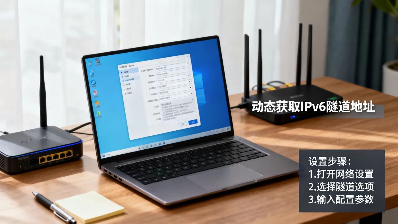 如何动态获取IPv6隧道地址，怎么设置？