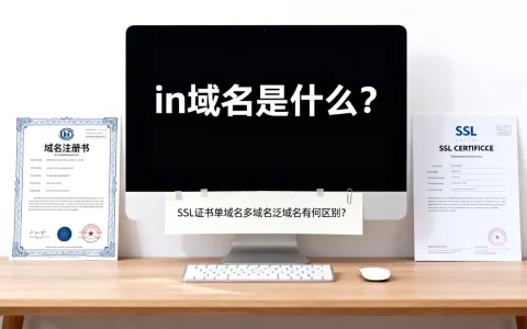 in域名是什么？,SSL证书单域名多域名泛域名有何区别？
