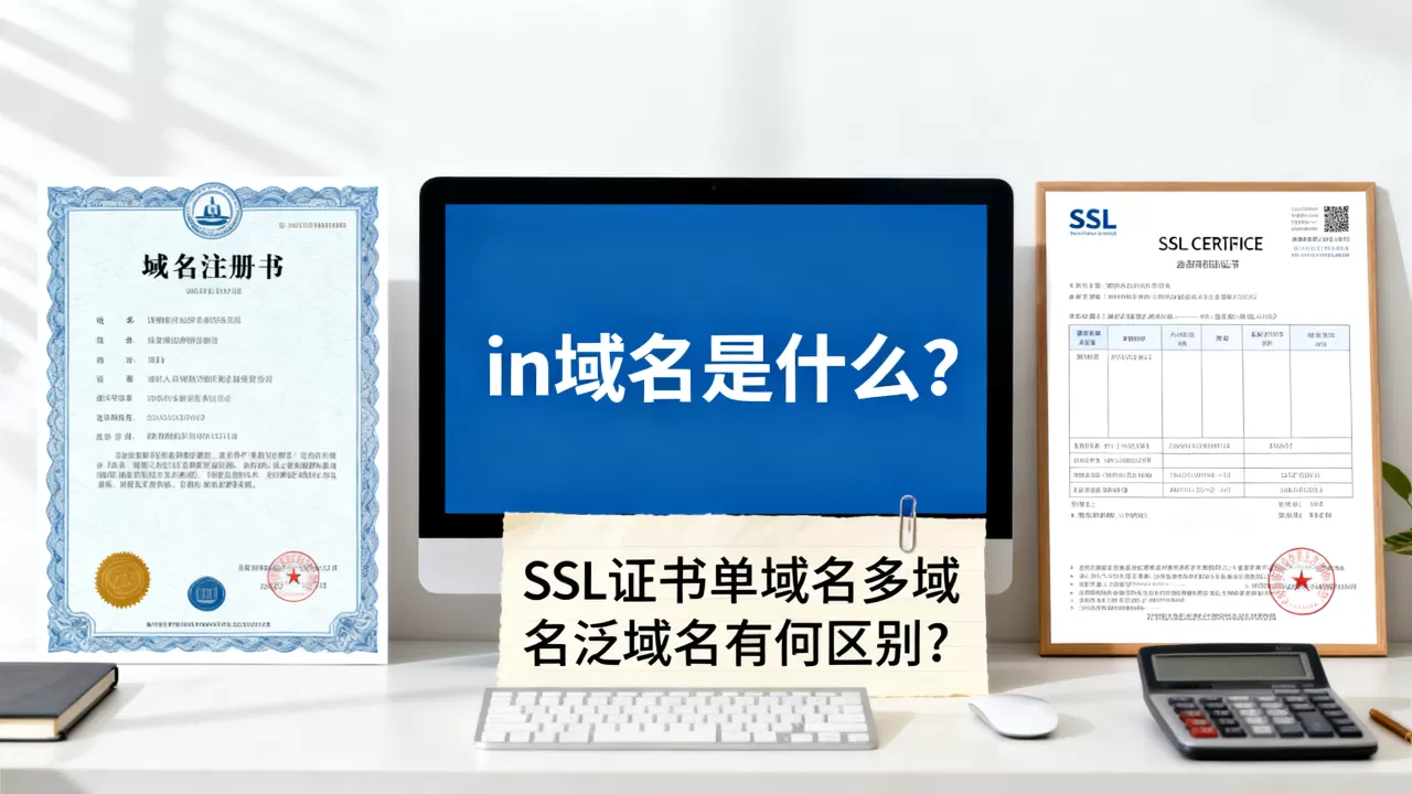 in域名是什么？,SSL证书单域名多域名泛域名有何区别？