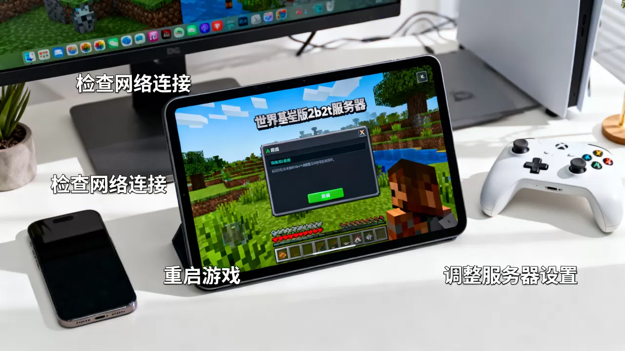 我的世界基岩版2b2t服务器如何进入,进不去怎么办 我的世界基岩版2b2t服务器如何进入,进不去怎么办
