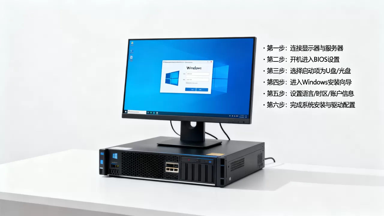 服务器开机准备配置Windows怎么设置,有哪些步骤? 服务器开机准备配置Windows怎么设置,有哪些步骤?