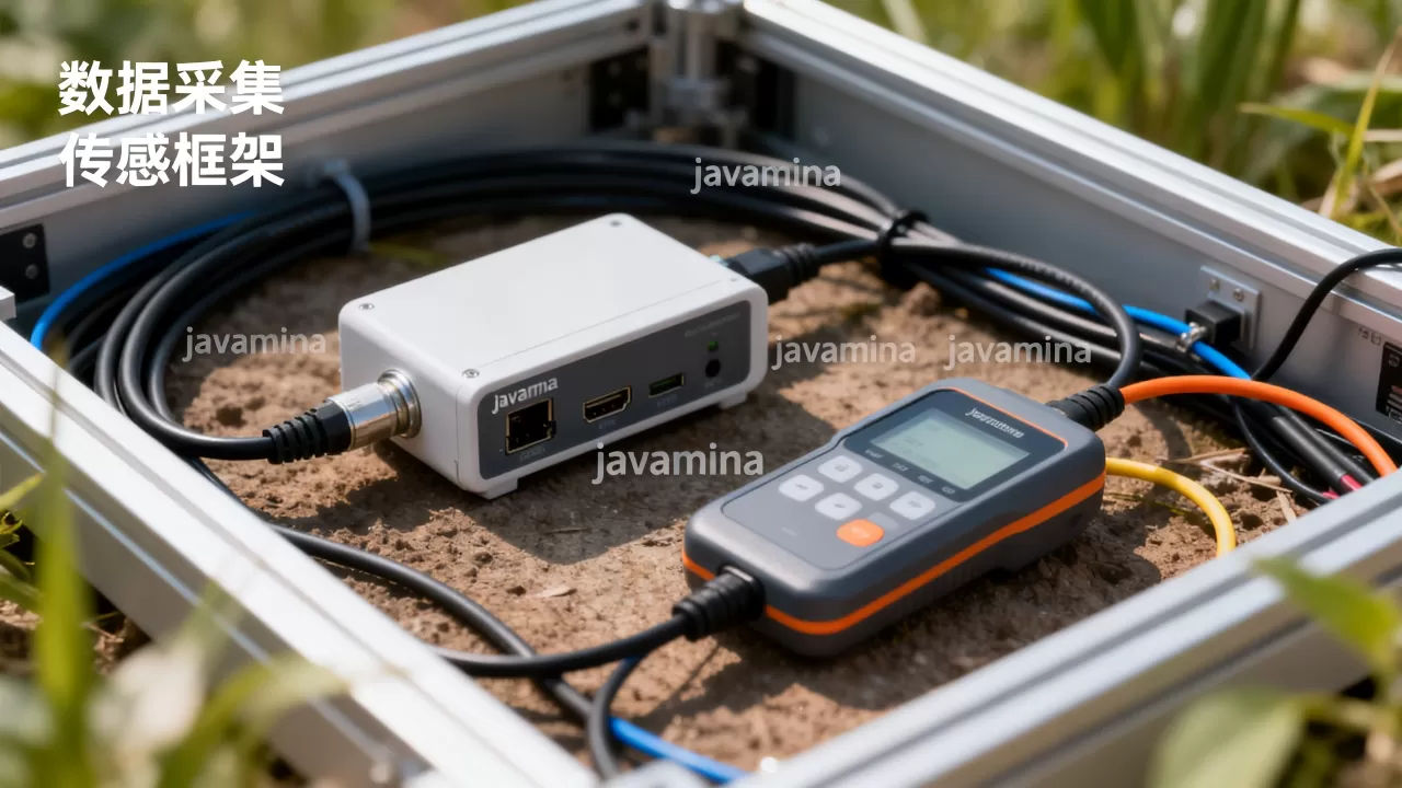 javamina框架在传感框架中如何实现数据采集，有哪些优势？