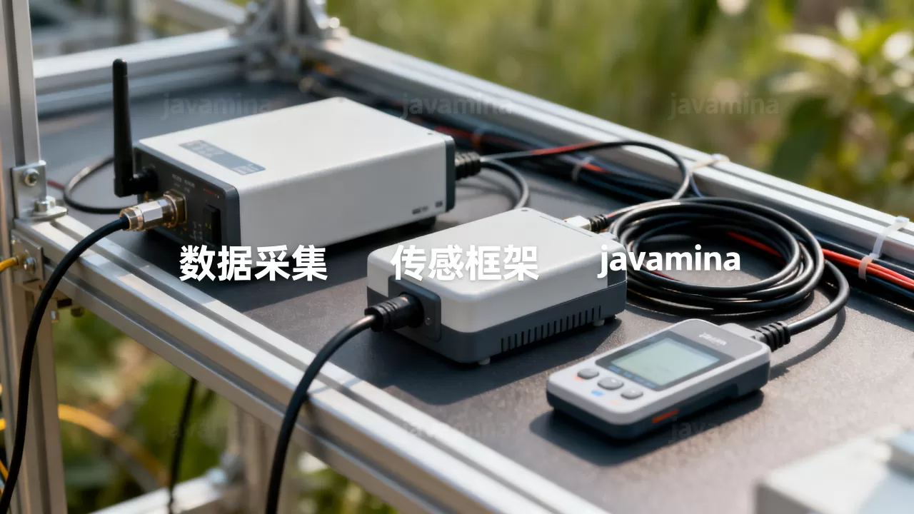 javamina框架在传感框架中如何实现数据采集，有哪些优势？