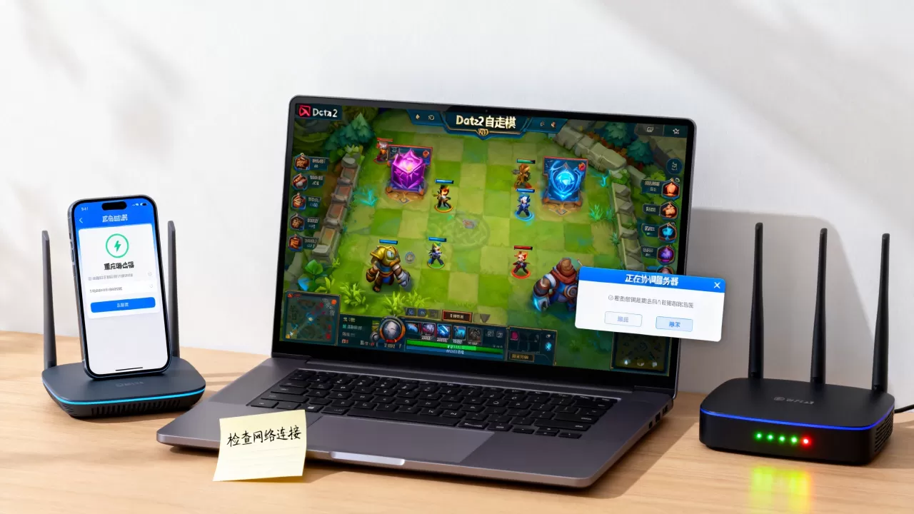 Dota2自走棋一直协调服务器怎么办?怎么解决 Dota2自走棋一直协调服务器怎么办?怎么解决