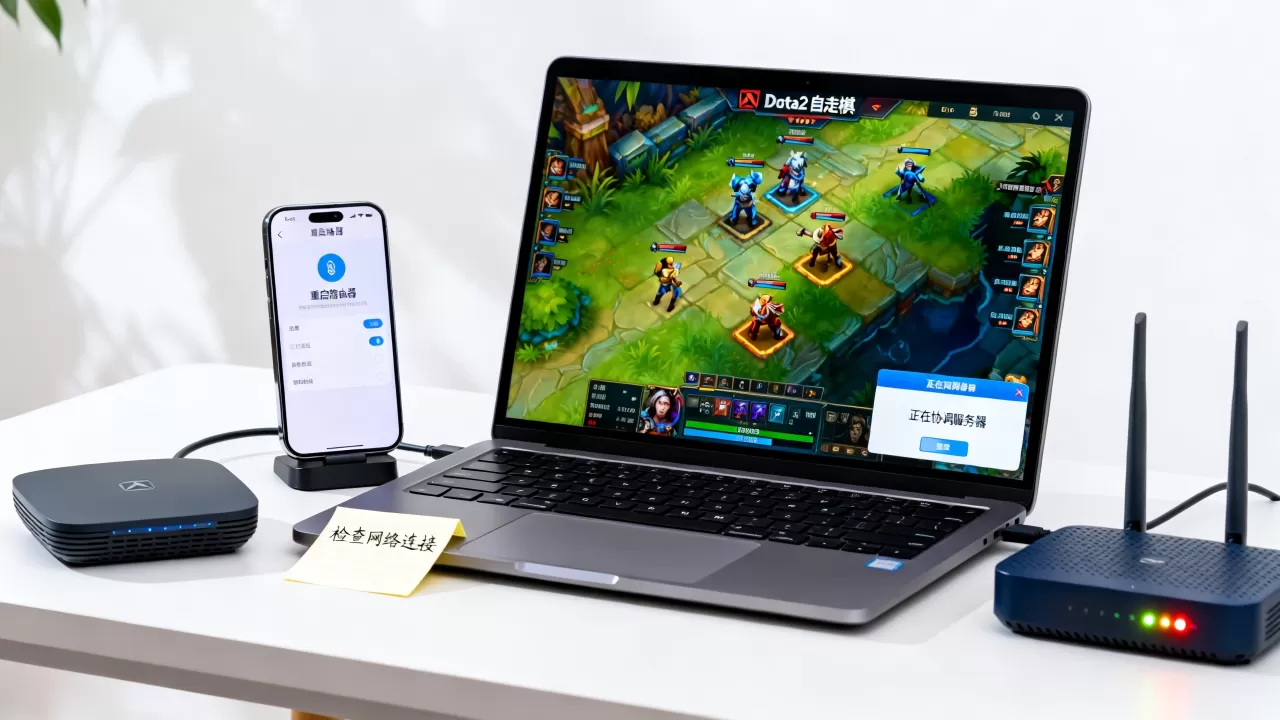 Dota2自走棋一直协调服务器怎么办?怎么解决 Dota2自走棋一直协调服务器怎么办?怎么解决