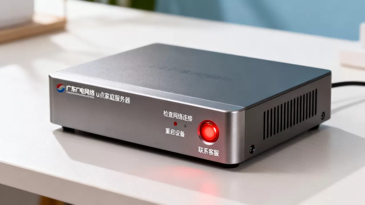 广东广电网络u点家庭服务器红灯亮怎么解决,是什么原因? 广东广电网络u点家庭服务器红灯亮怎么解决,是什么原因?