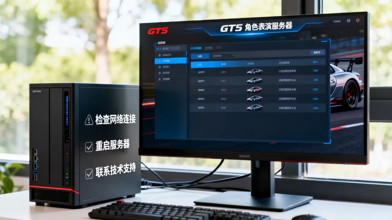 GT5角色扮演服务器突然没了怎么办，怎么恢复？