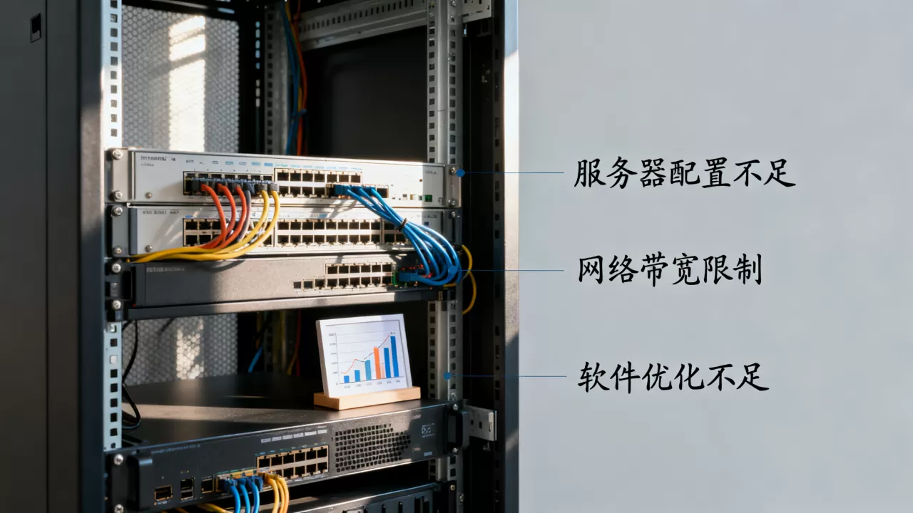 服务器提速效果不明显怎么办，主要原因是什么