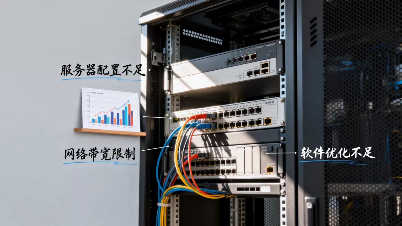服务器提速效果不明显怎么办，主要原因是什么