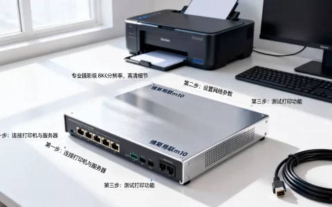 维斯易联m10打印服务器如何设置，设置步骤是什么？