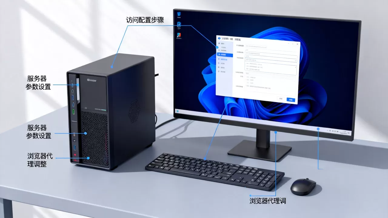 服务器浏览器访问配置怎么设置？，怎么配置服务器浏览器访问