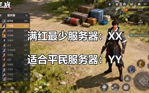 三战哪个服务器满红最少，哪个服务器适合平民