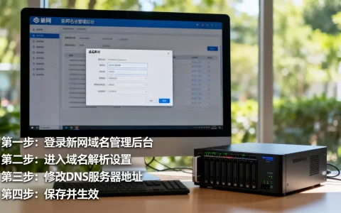 新网域名服务器怎么修改，具体操作步骤是什么