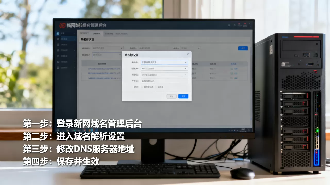 新网域名服务器怎么修改,具体操作步骤是什么 新网域名服务器怎么修改,具体操作步骤是什么