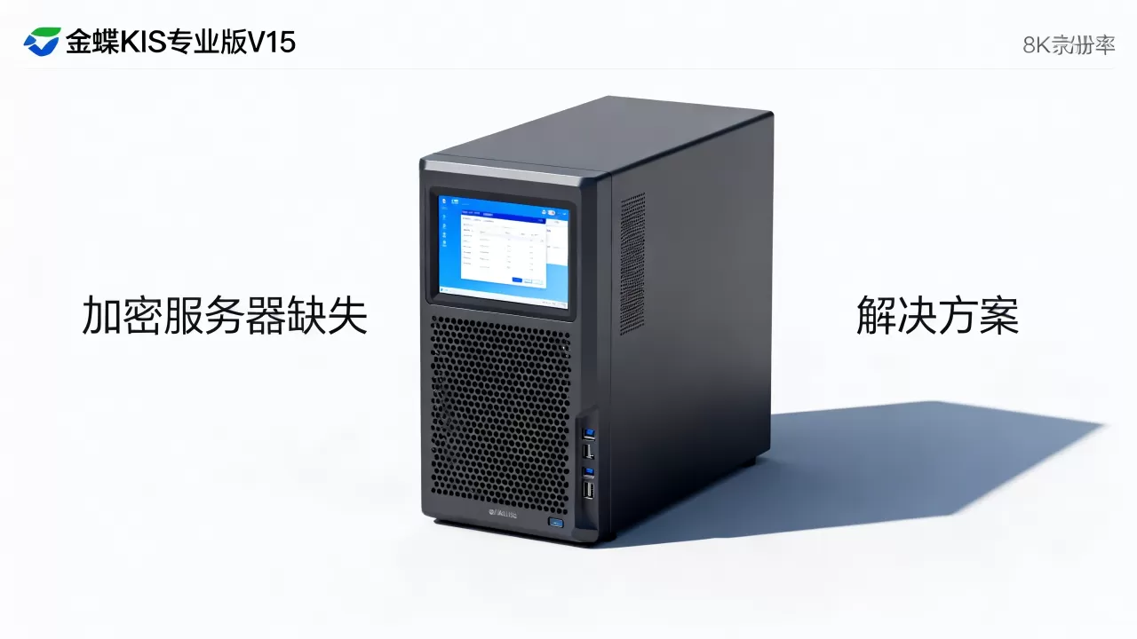金蝶kis专业版v15为什么没有加密服务器,怎么解决? 金蝶kis专业版v15为什么没有加密服务器,怎么解决?
