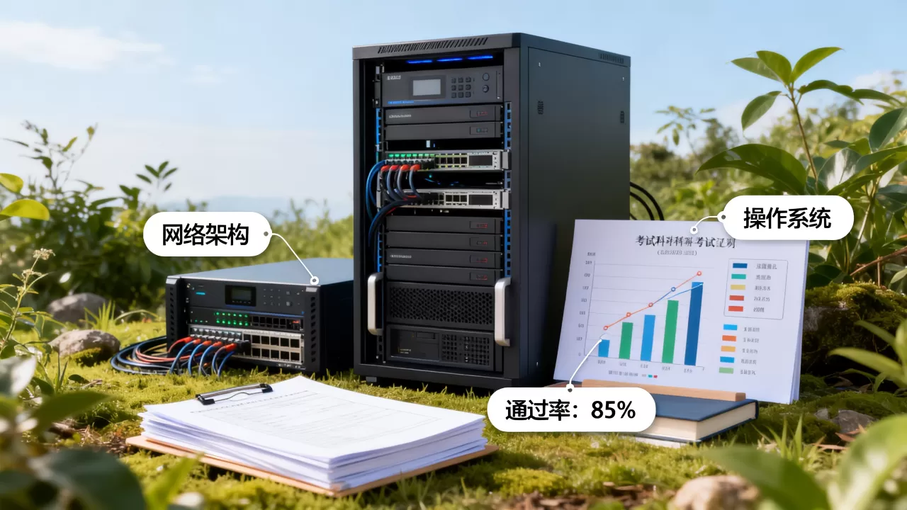 服务器科目考试内容有哪些？，哪个科目通过率最高