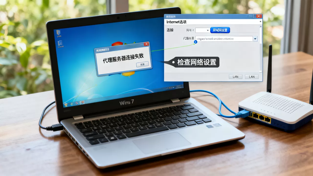 Win7代理服务器连接失败怎么办,是什么原因? Win7代理服务器连接失败怎么办,是什么原因?