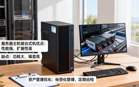 服务器主机做台式机有哪些优缺点？，资产管理如何优化？