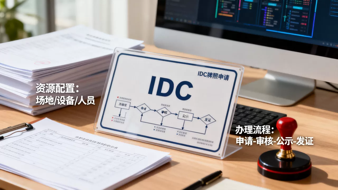 IDC牌照申请需要哪些资源配置？，办理流程是什么？