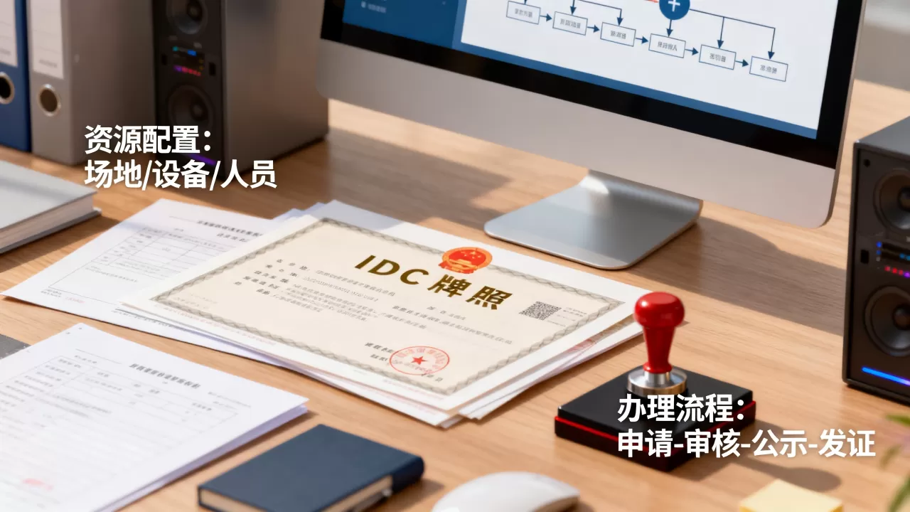 IDC牌照申请需要哪些资源配置？，办理流程是什么？