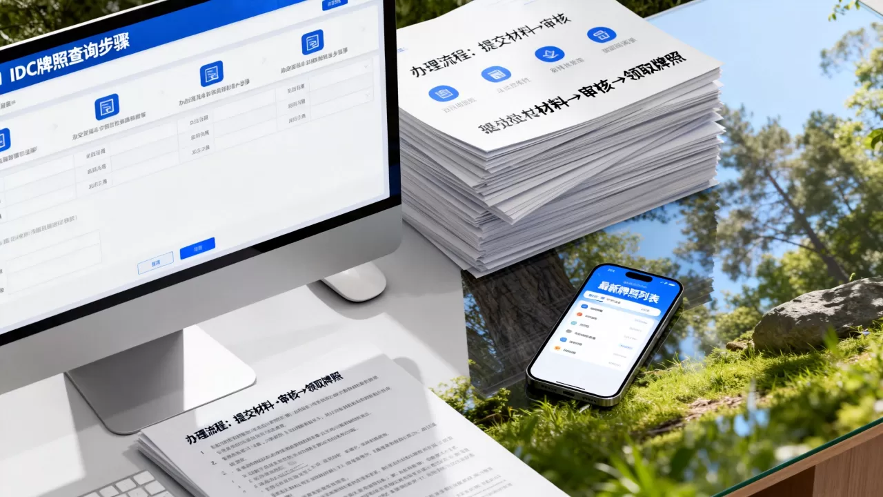 IDC牌照和列表如何查询?,办理流程是什么? IDC牌照和列表如何查询?,办理流程是什么?