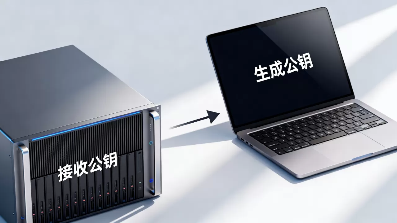 服务器为什么需要客户端的公钥，公钥怎么获取