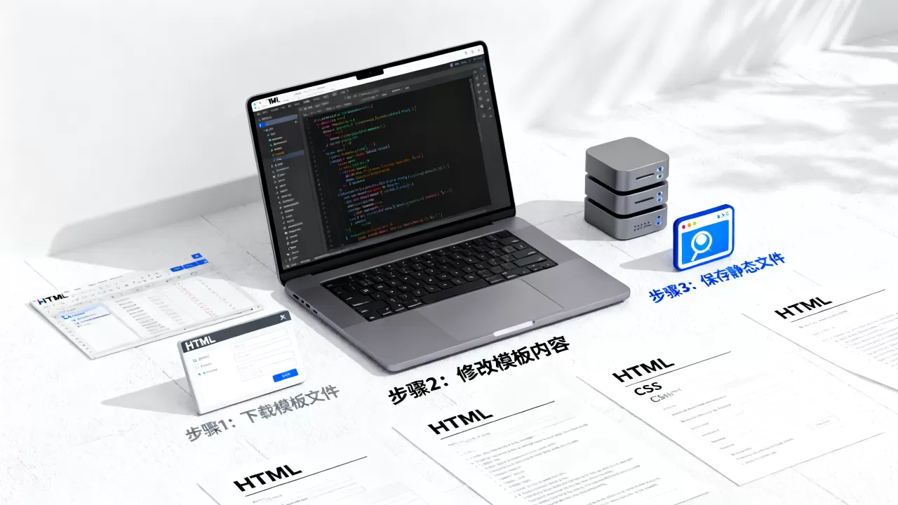 简单HTML静态网页模板怎么启用,静态化操作步骤有哪些? 简单HTML静态网页模板怎么启用,静态化操作步骤有哪些?