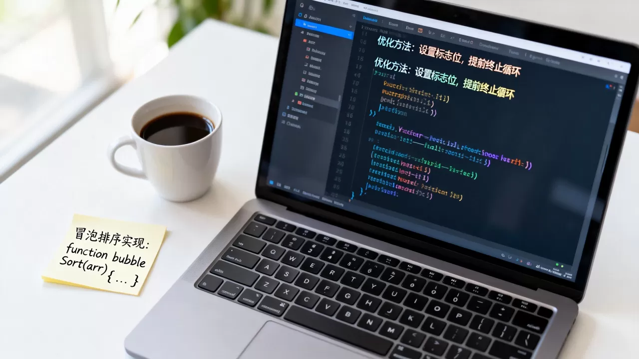 JavaScript冒泡排序怎么实现,有哪些优化方法? JavaScript冒泡排序怎么实现,有哪些优化方法?