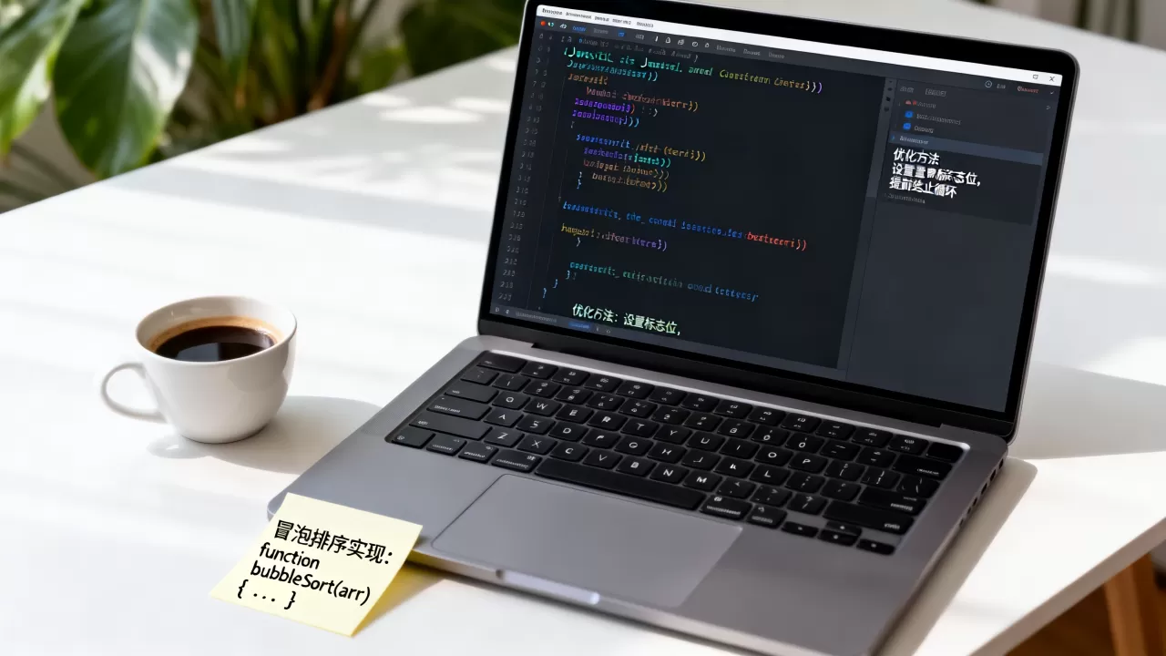 JavaScript冒泡排序怎么实现,有哪些优化方法? JavaScript冒泡排序怎么实现,有哪些优化方法?