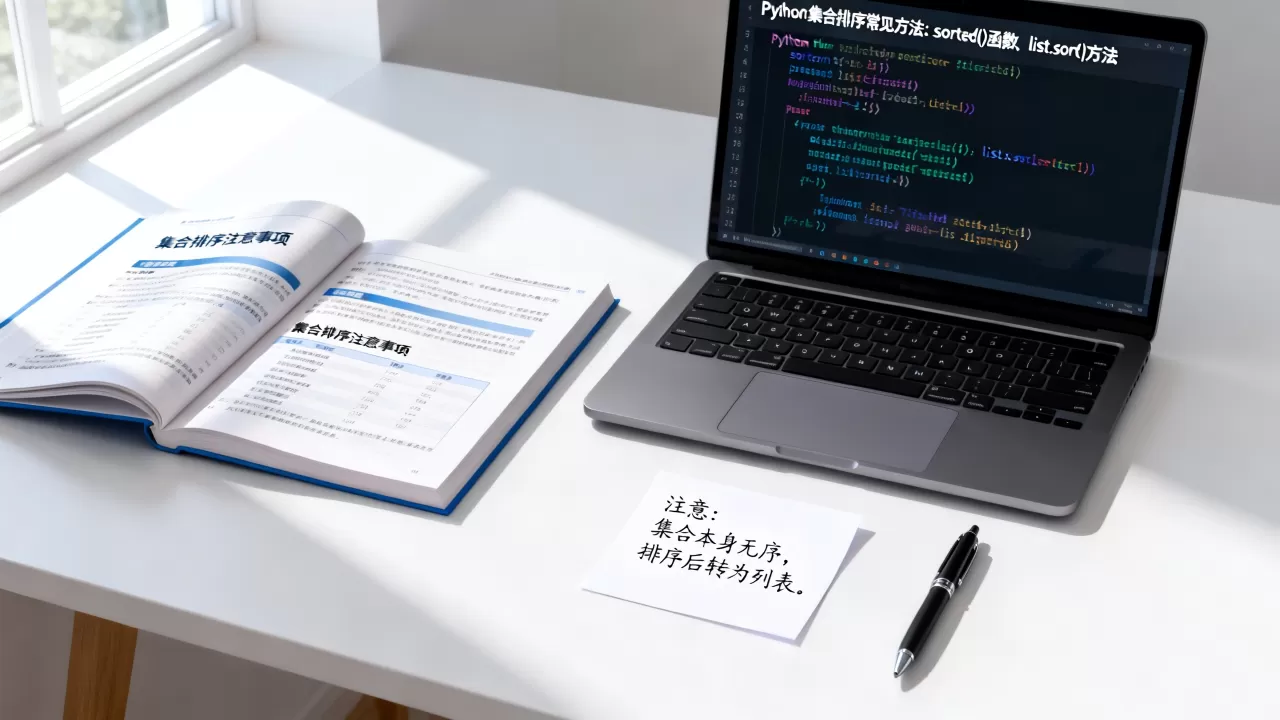 Python集合排序有哪些常见方法？，有哪些注意事项？