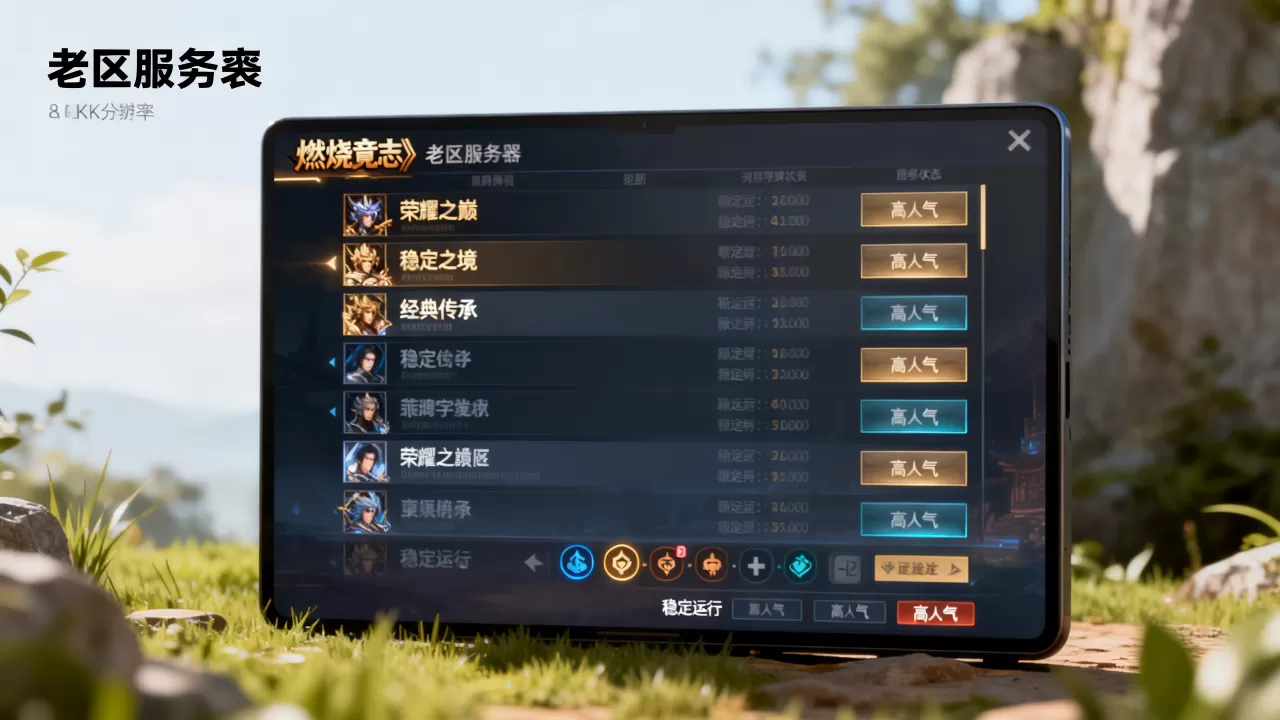 燃烧意志老区哪些服务器比较好玩,哪个服务器最稳定 燃烧意志老区哪些服务器比较好玩,哪个服务器最稳定