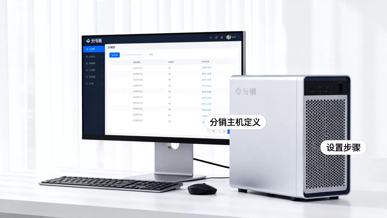分销主机是什么？分销设置怎么操作？，怎么设置