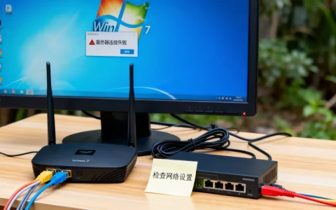 Win7我的电脑打不开服务器失败怎么解决，是什么原因？
