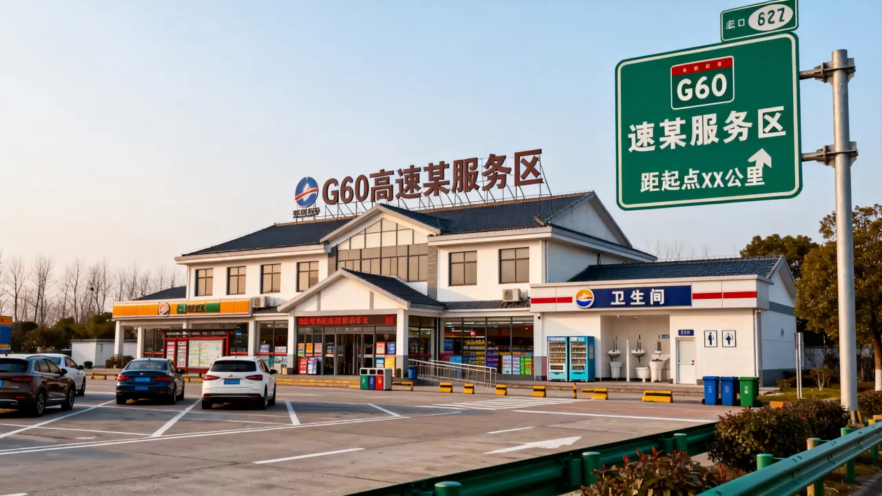g60高速全程有哪些服务区，服务区在哪里？