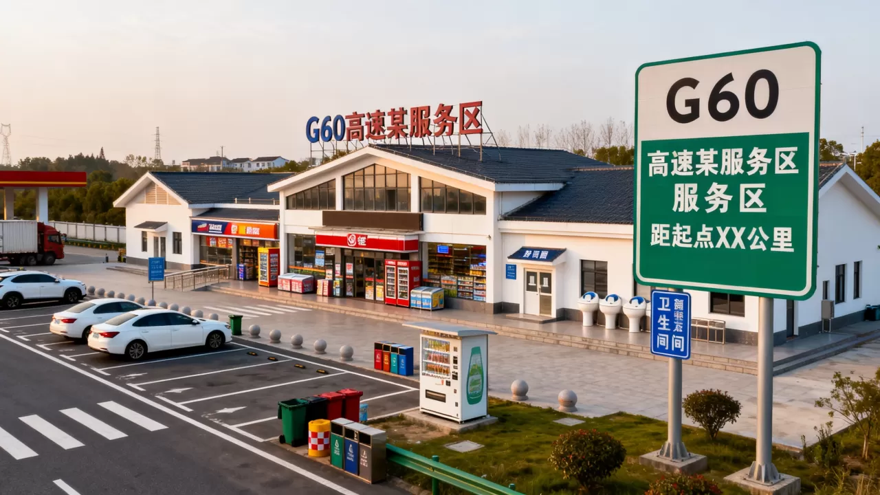 g60高速全程有哪些服务区，服务区在哪里？