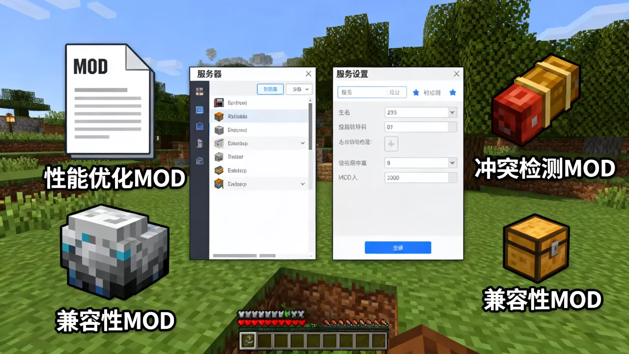 怎么判断一个我的世界MOD是否适合服务器，哪些MOD不能用？
