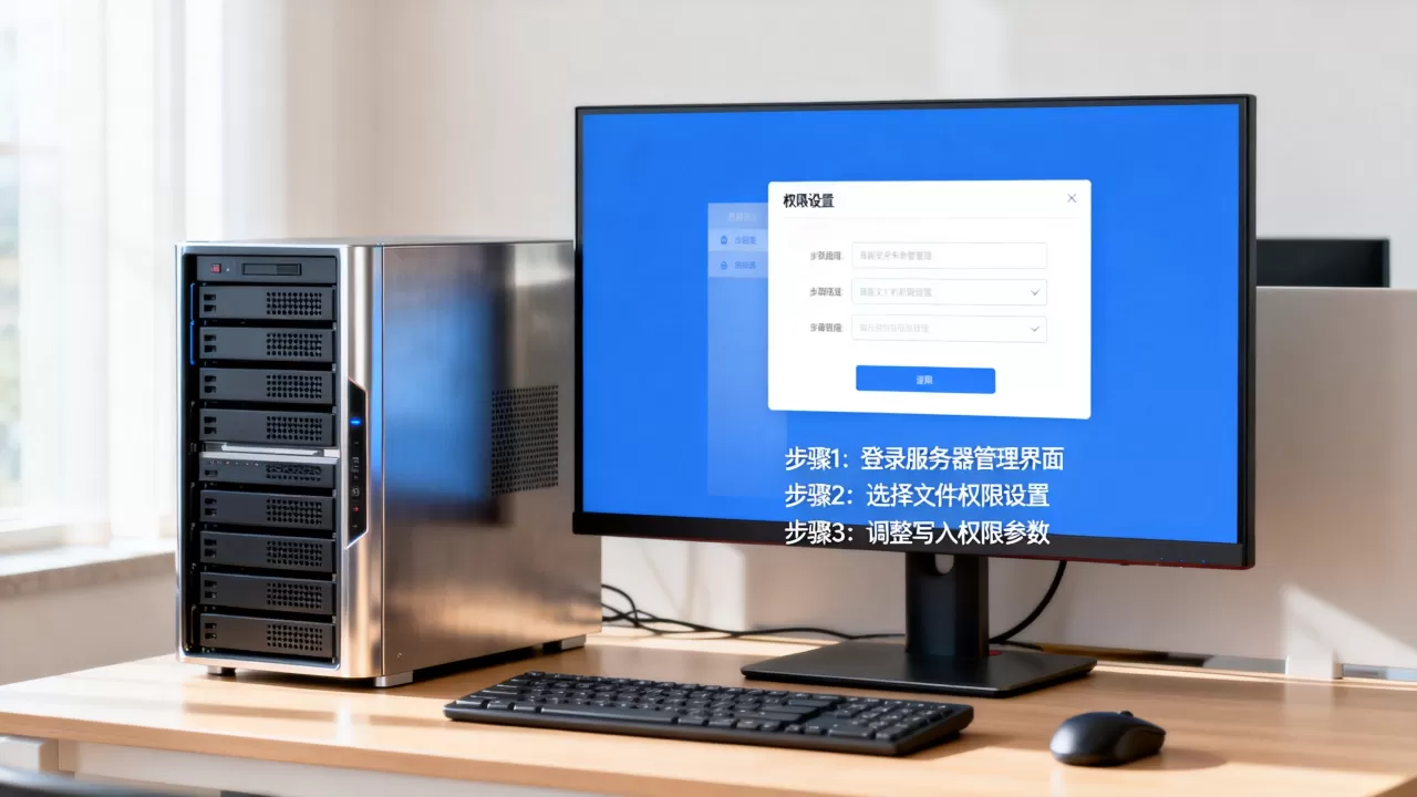 服务器写入权限的正确设置方法是什么，如何设置权限