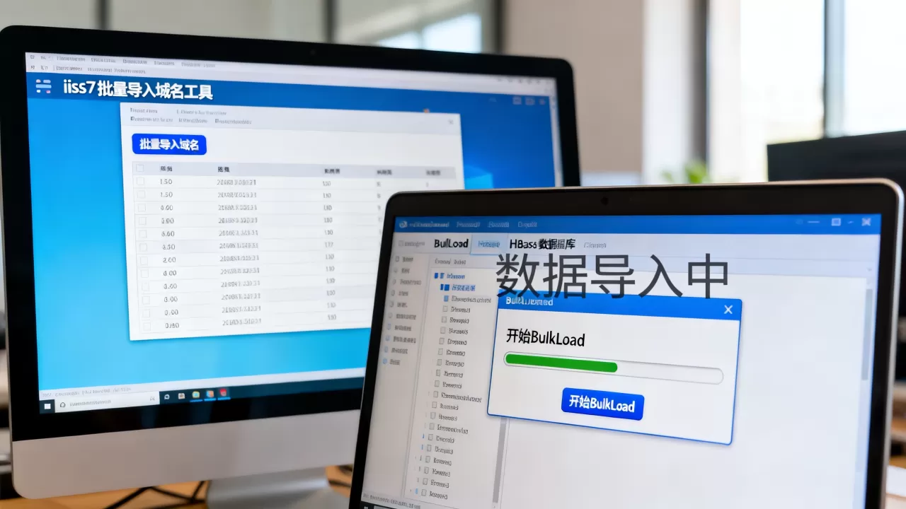 iis7批量导入域名工具_使用BulkLoad工具批量导入HBase数据