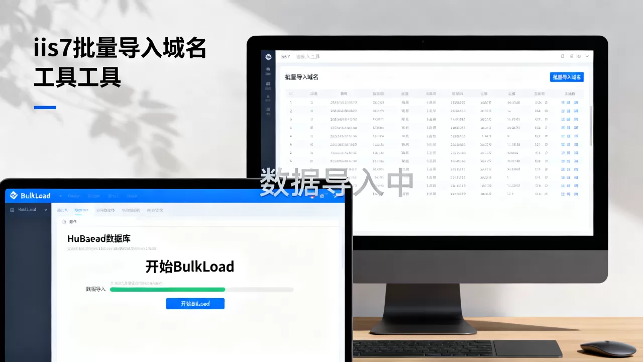 iis7批量导入域名工具_使用BulkLoad工具批量导入HBase数据