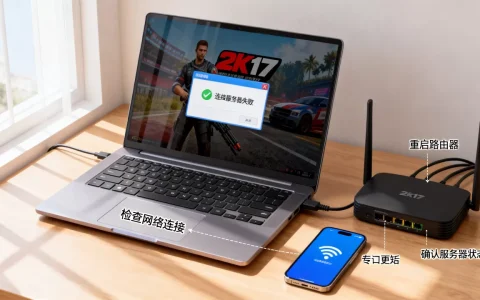 2k17连接不上服务器如何解决，什么原因导致的？