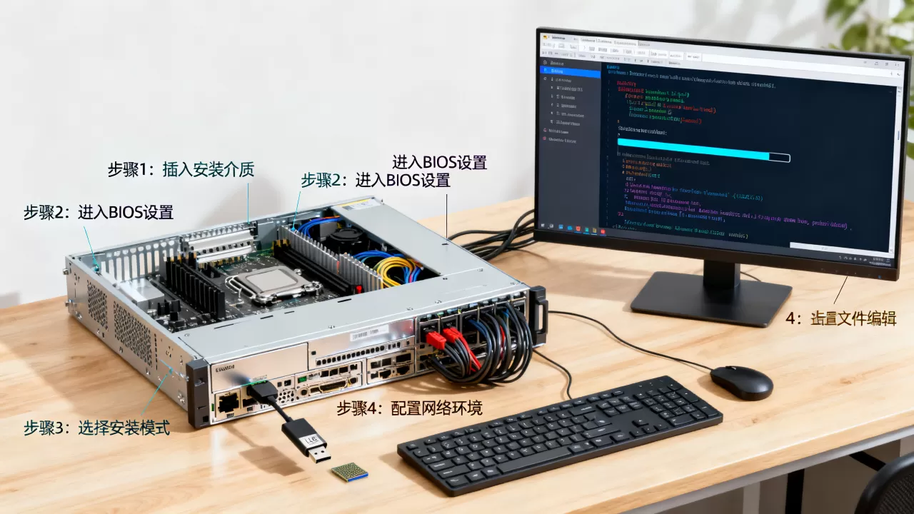服务器OpenSUSE安装步骤是什么？，怎么配置环境？