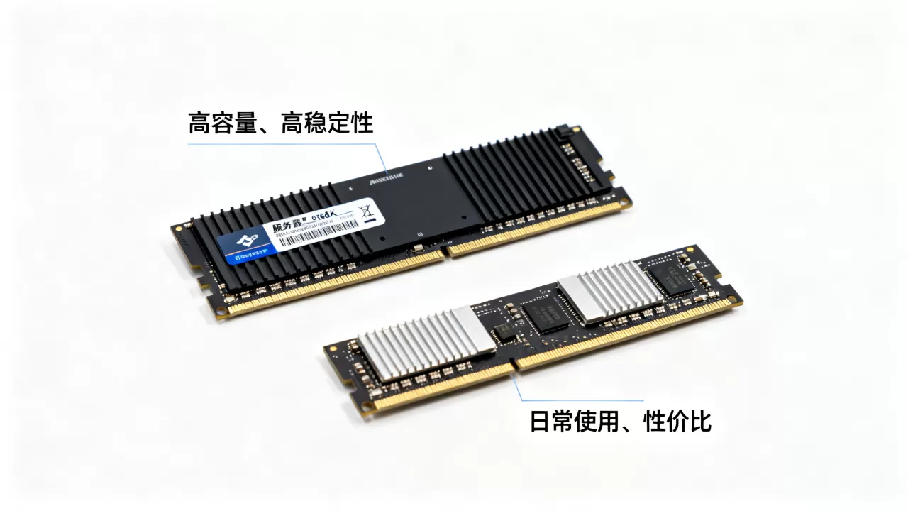 服务器的内存和普通内存到底有什么区别，哪个牌子好？