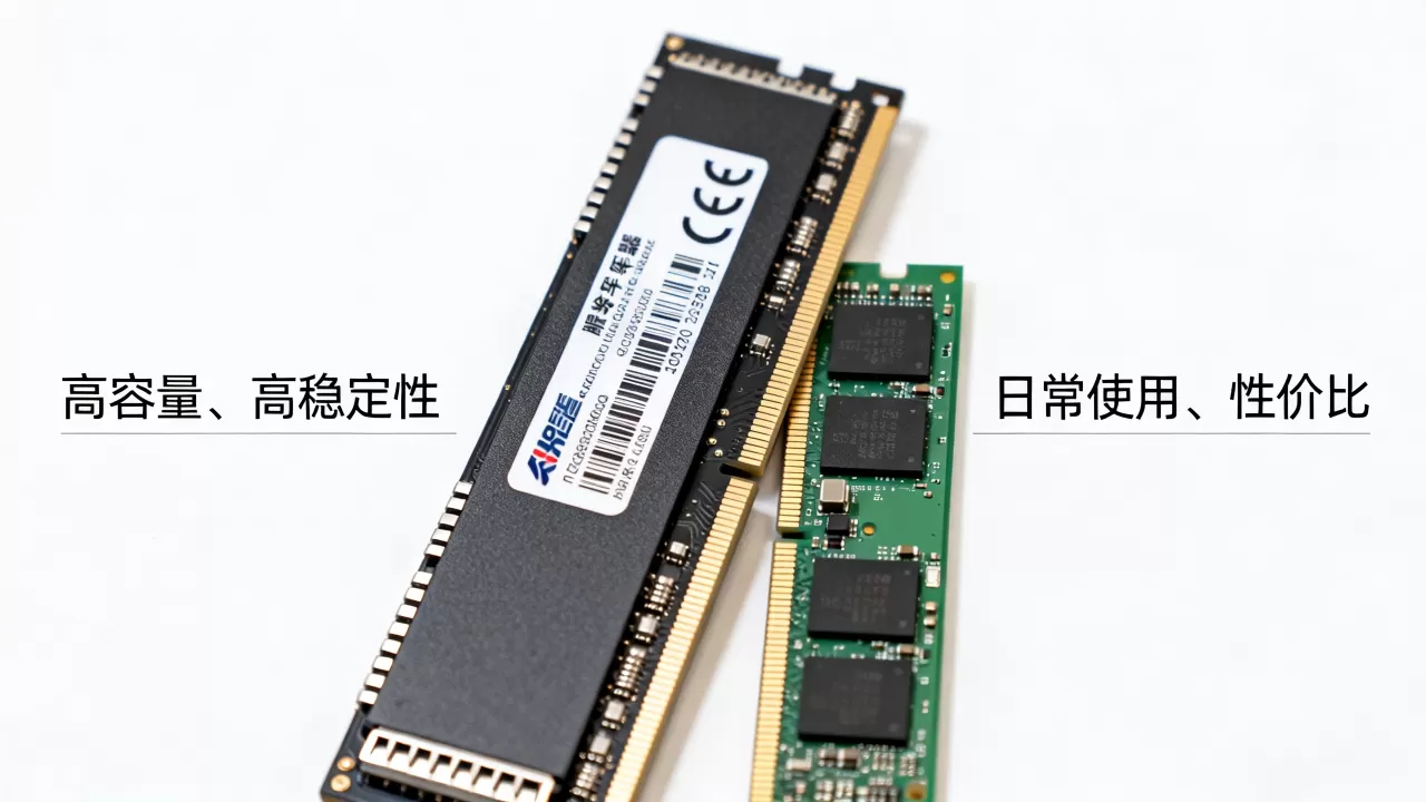 服务器的内存和普通内存到底有什么区别，哪个牌子好？