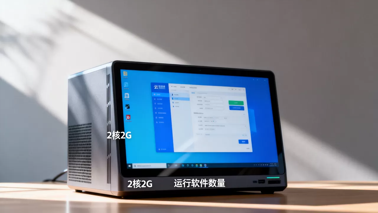 简米云服务器2核2g到底能运行多少软件，够用吗
