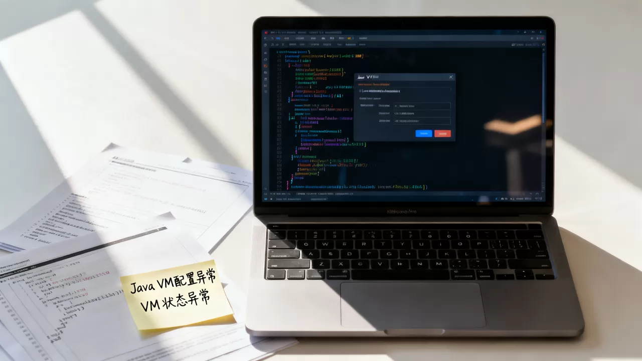 Java VM配置异常导致VM状态异常怎么办，是什么原因？