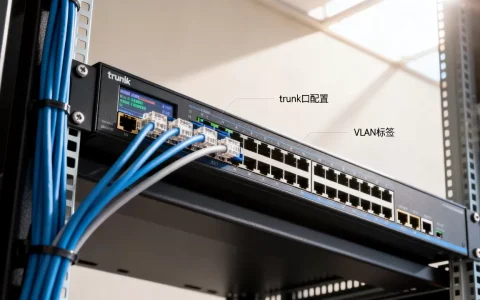 服务器怎么设置接受trunk口数据传输，trunk口怎么设置