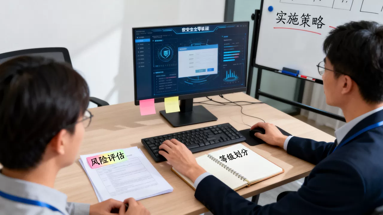 负责信息安全等级的工作流程是什么？，如何实施？