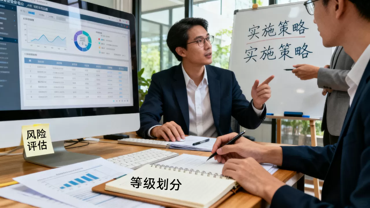 负责信息安全等级的工作流程是什么？，如何实施？